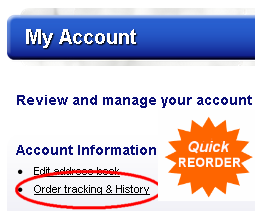 Quick Reorder Feature at IDCardGroup.com